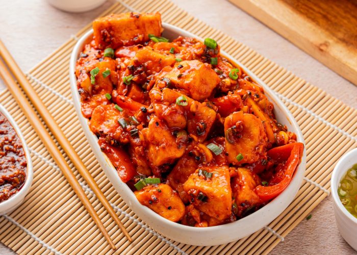 Paneer Red Papper Dry Persian Darbar